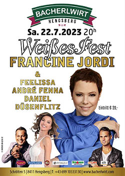 Francine Jordi, Weisses Fest