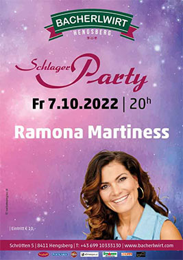 Schlagerparty mit Ramona Martiness