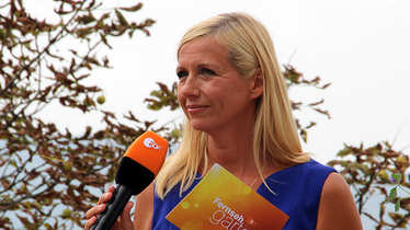Andrea Kiewel, Fernsehgarten