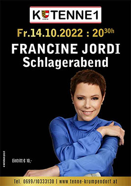 Francine Jordi am Wörthersee